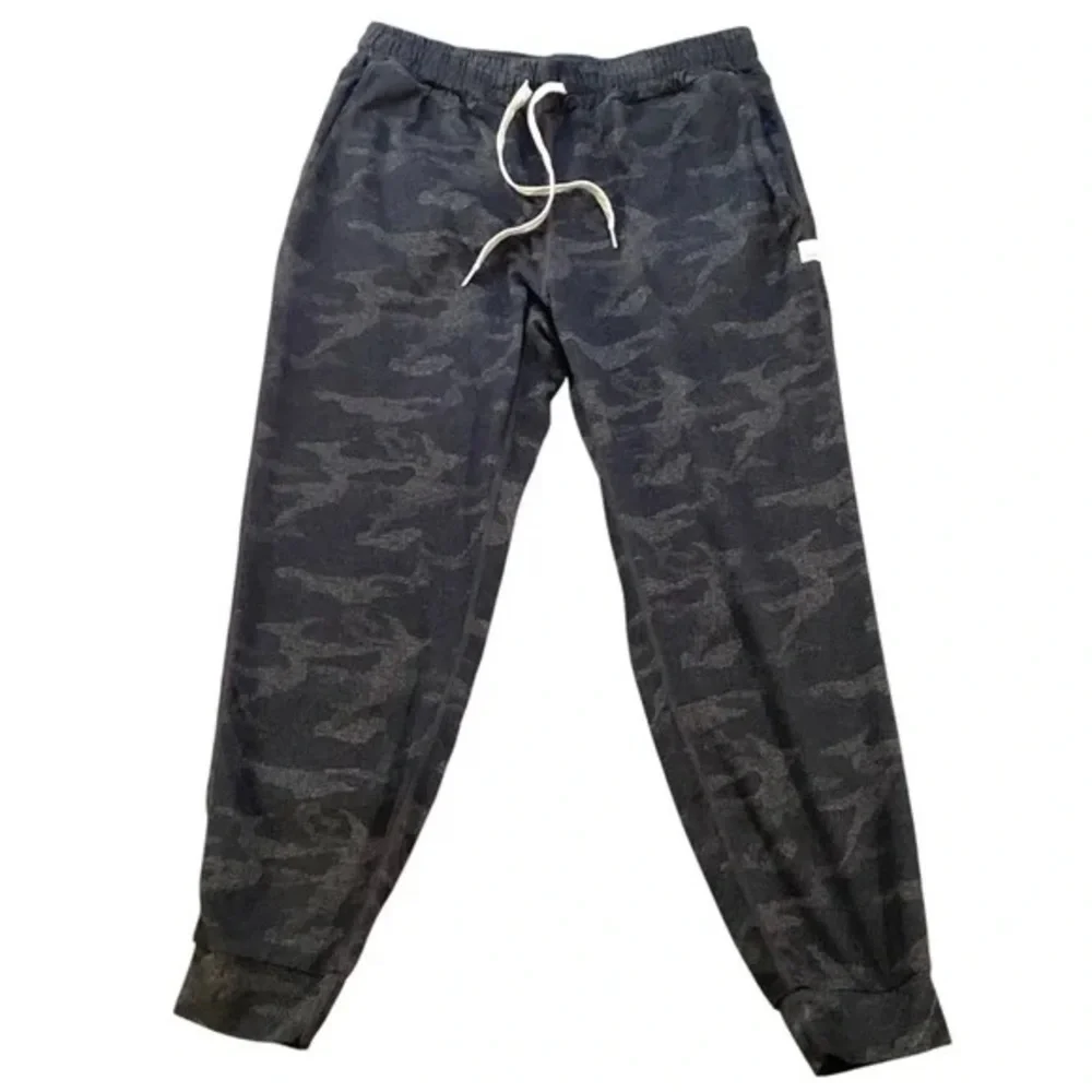 VUORI Halo Dark Heather Grey Jogger Pants Size Large - Picture 3 of 9